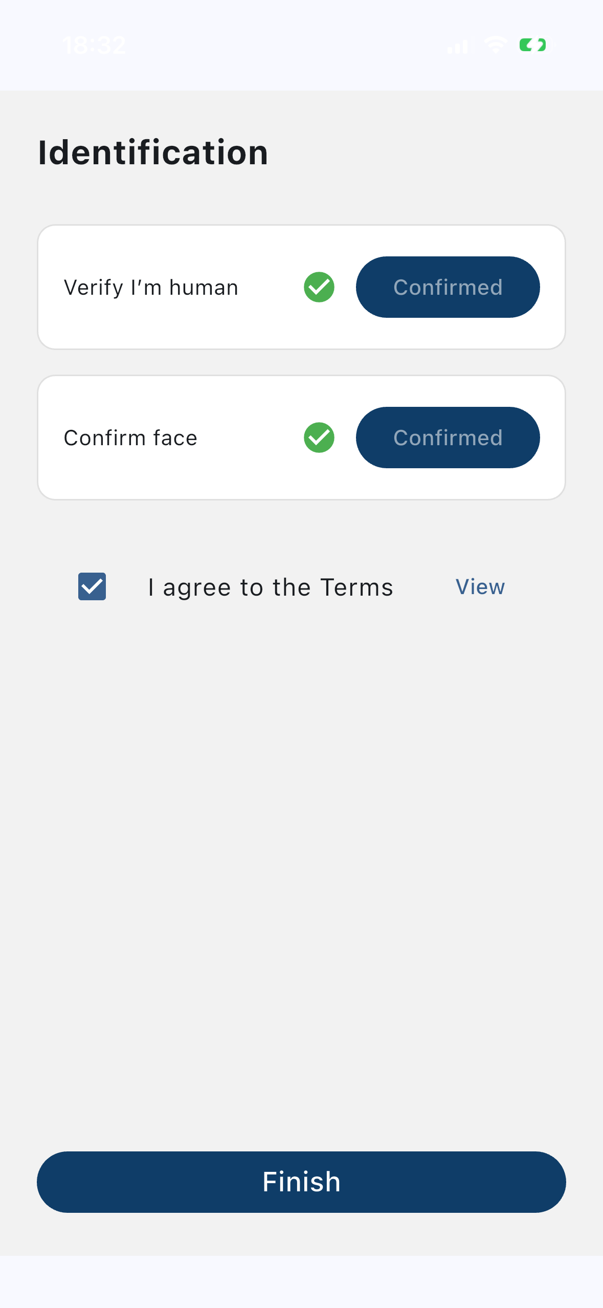 Human verification