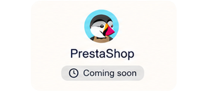 PrestaShop — Coming soon