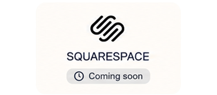 Squarespace — Coming soon